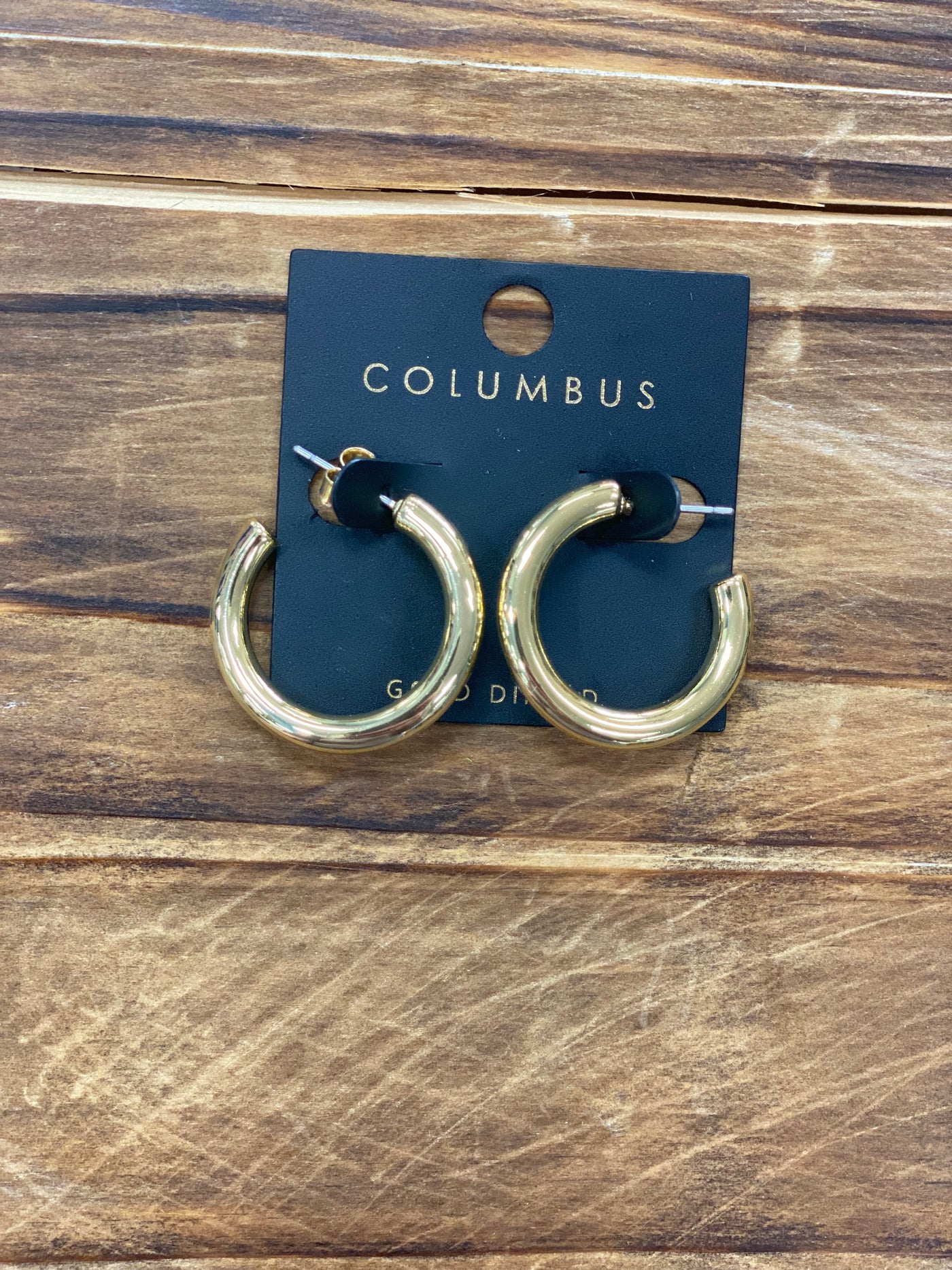 Our simple gold hoops