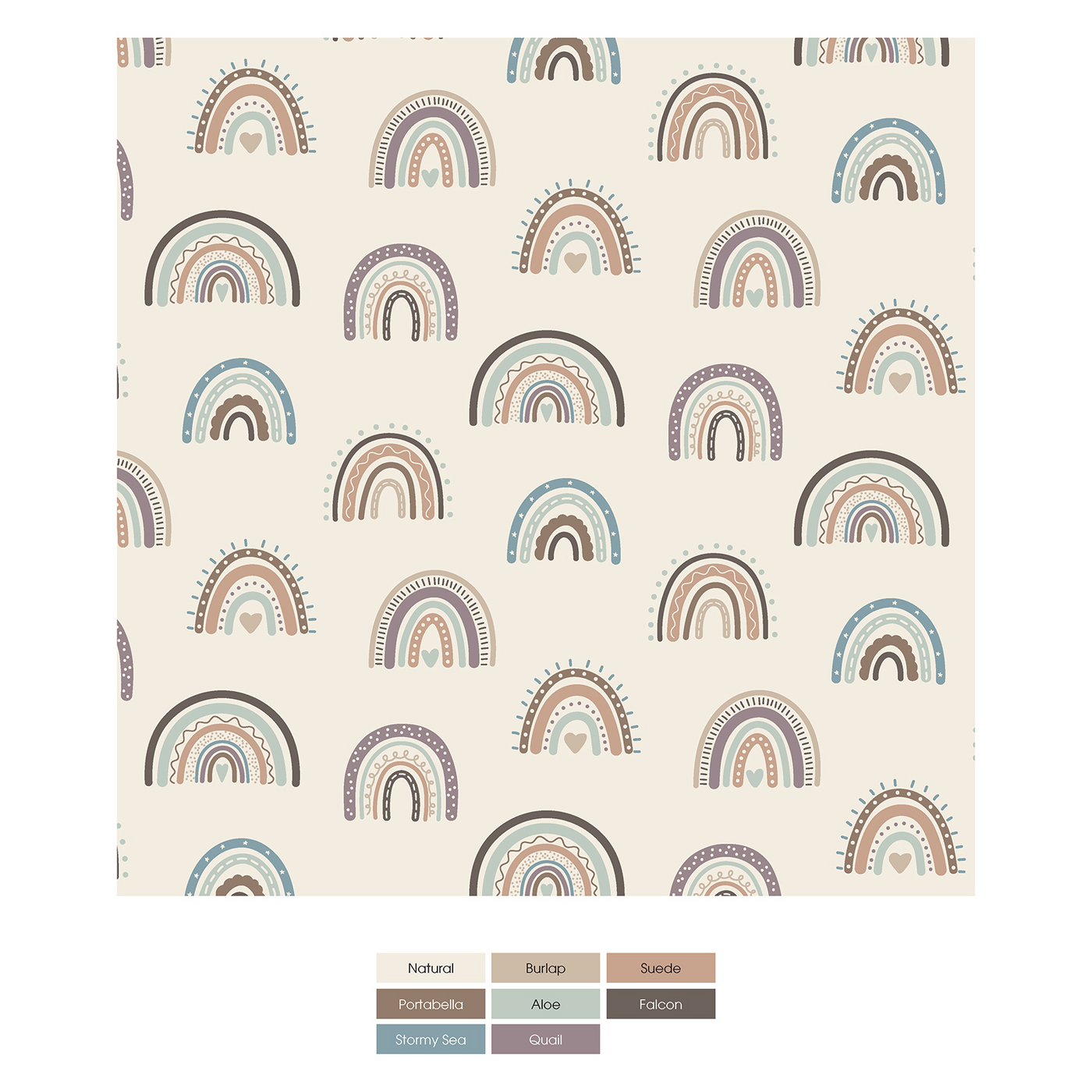 earthy rainbows knotted gown