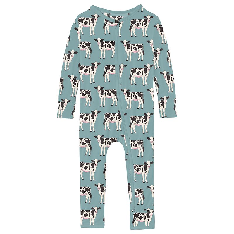 jade cows classic zipper coverall