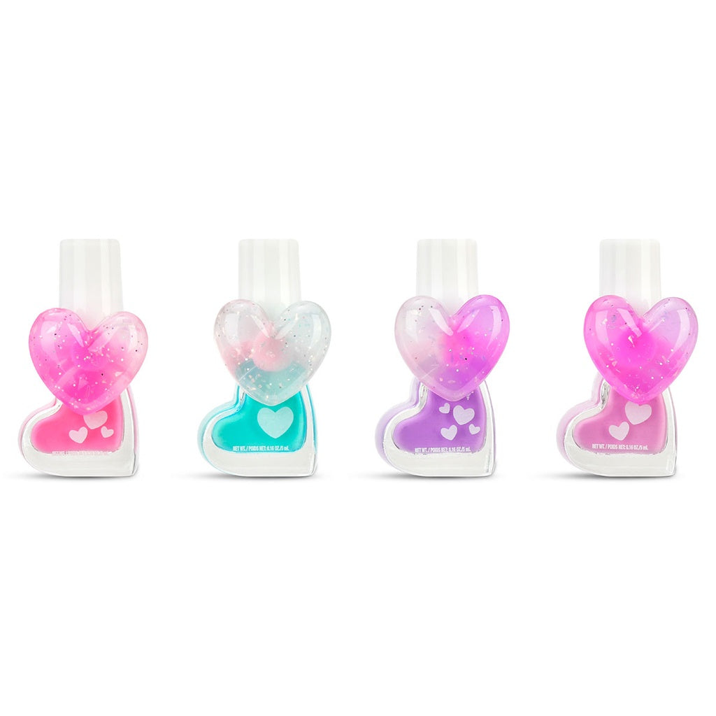 happy heart nail polish set