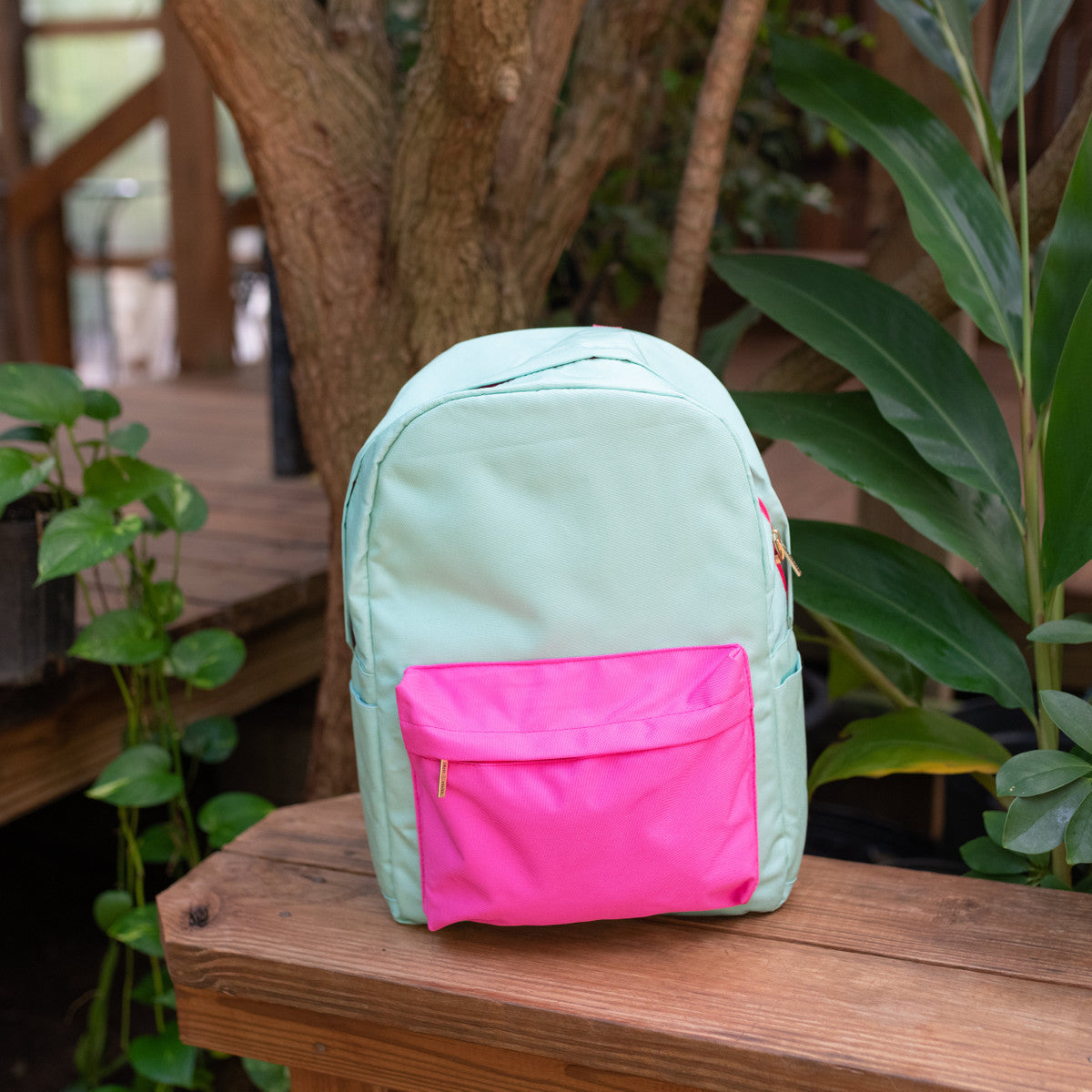 colorblock queen backpack