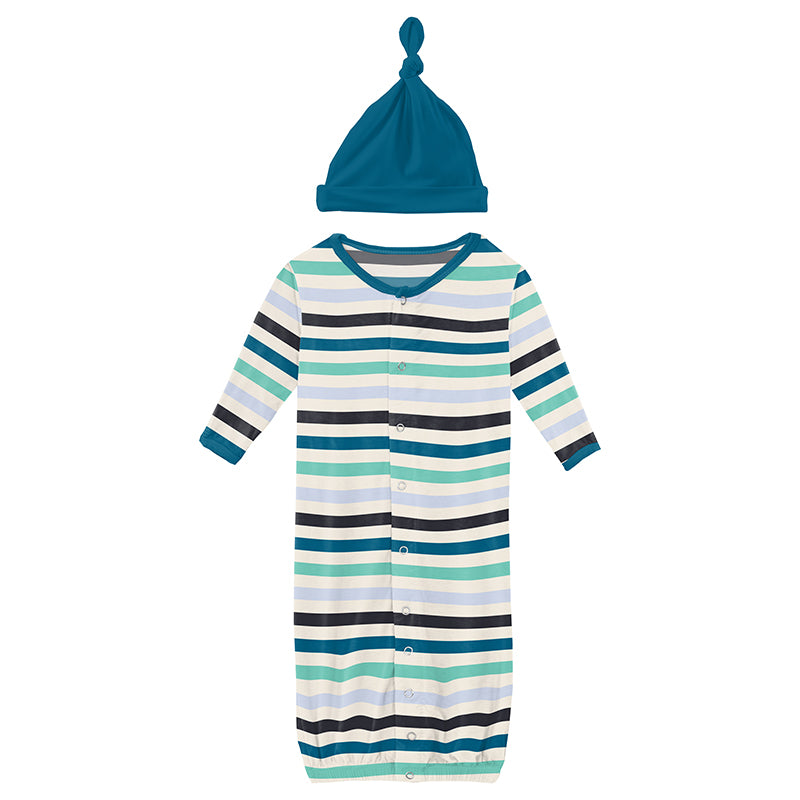 little boy blue sleepgown and hat converter set