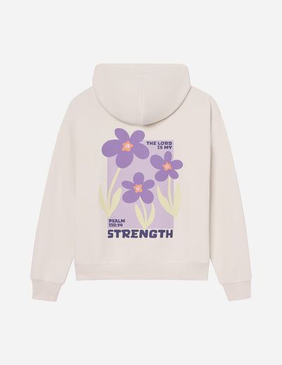 My Strength Floral Unisex Hoodie