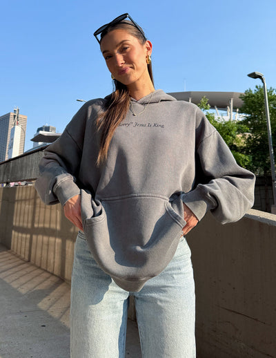 Not Sorry Jesus Is King Unisex Hoodie