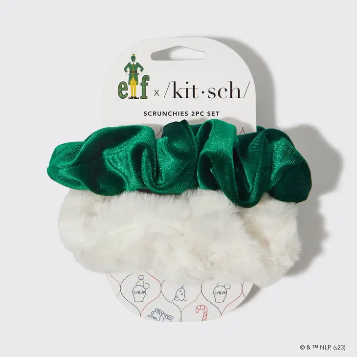 elf x kitsch 2 piece scrunchie set