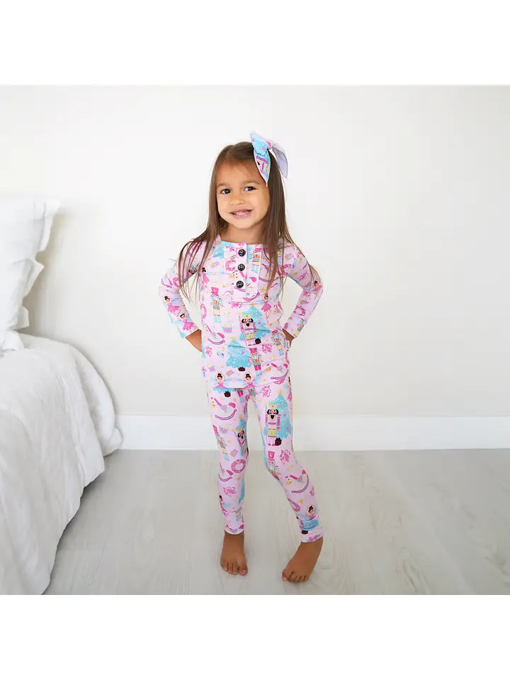 natalie nutcracker bamboo pajamas