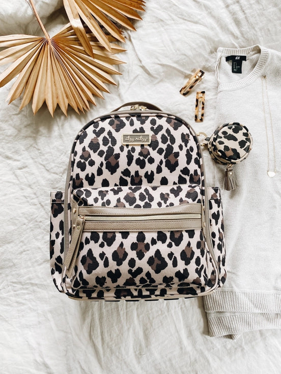 Leopard Itzy Mini™ Diaper Bag Backpack