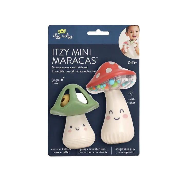 mini mushroom maracas