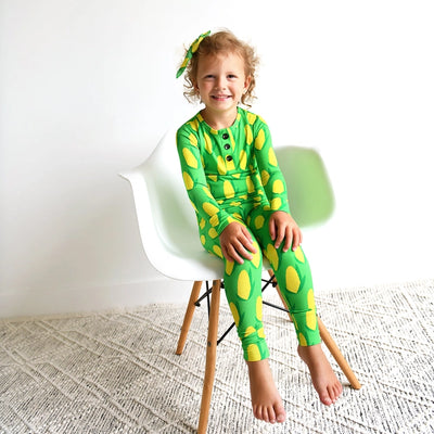 gigi and max jackson corn sleepies pajama set