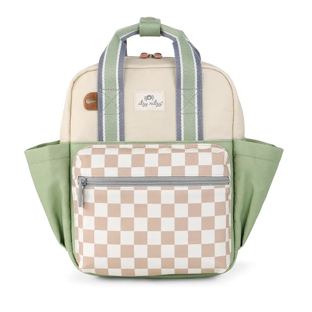 Itzy Bitzy check yes toddler backpack
