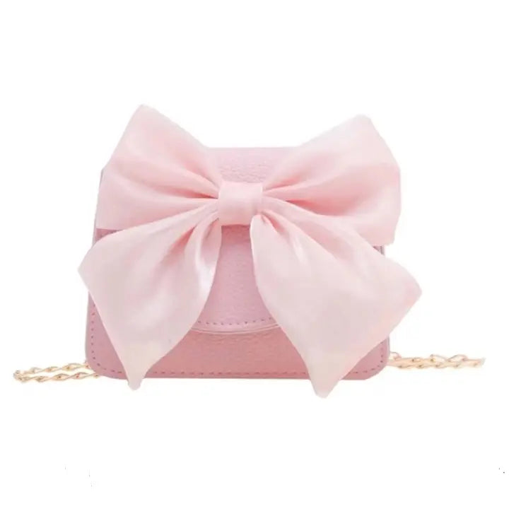 mini spring bow purse