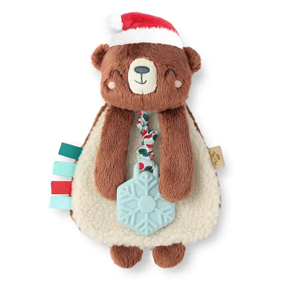 holiday itzy lovey pluth + teether toy