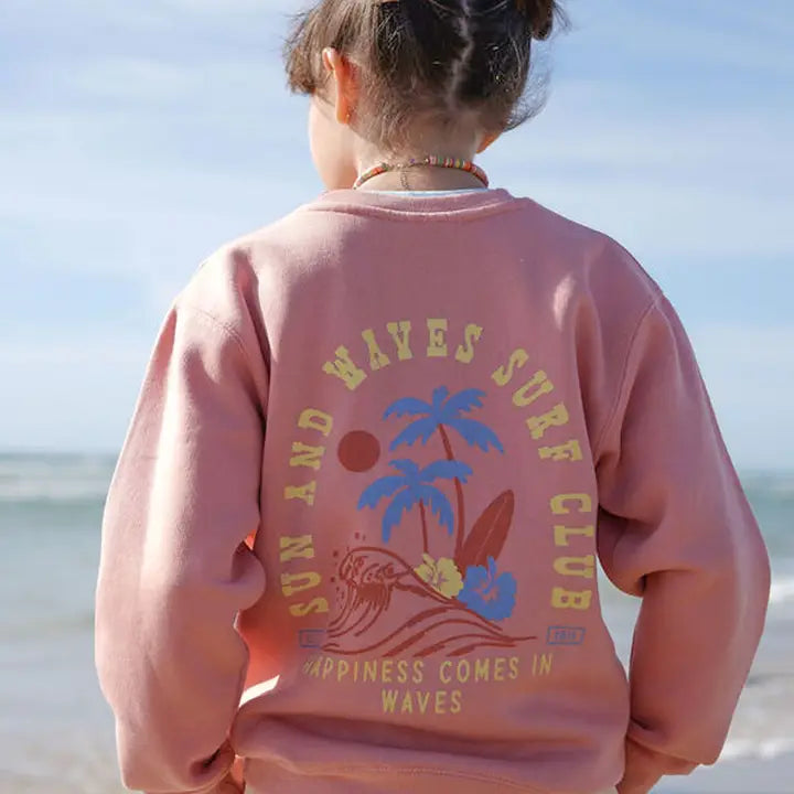 sun & waves sweatshirt