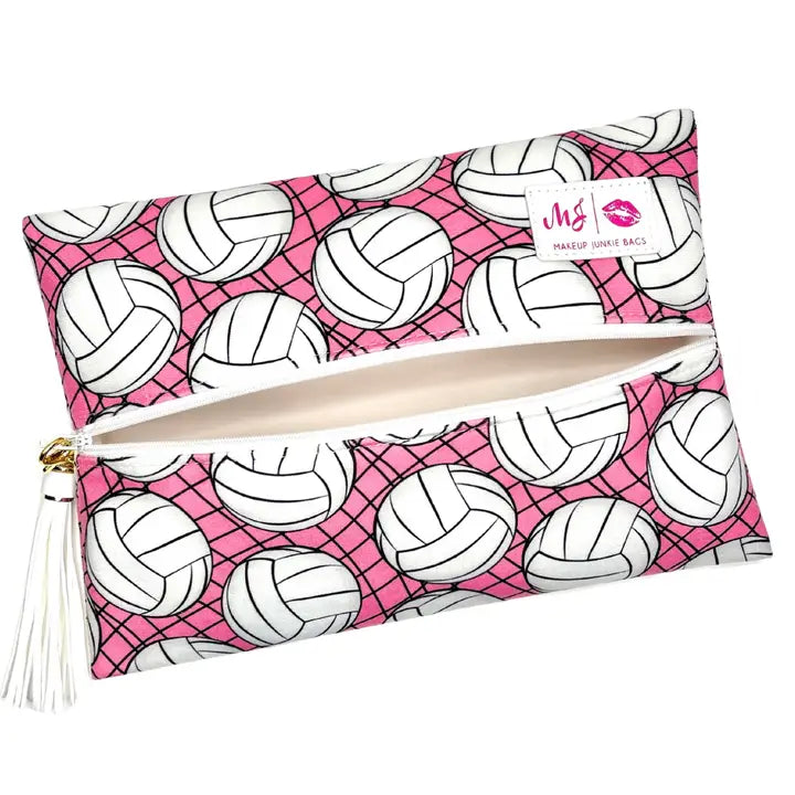 make up junkie bag sports fan volleyball