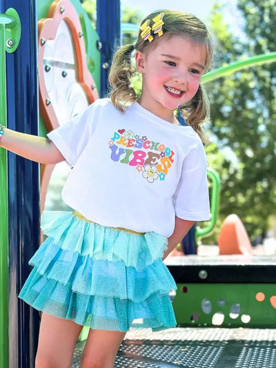 preschool retro short sleeve tee