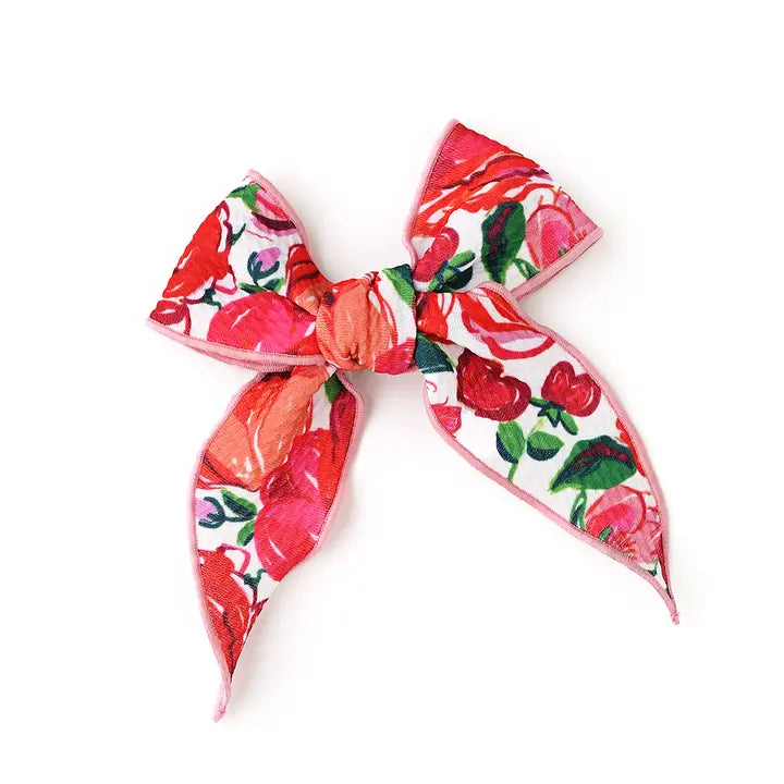 gigi and max rose clip bow