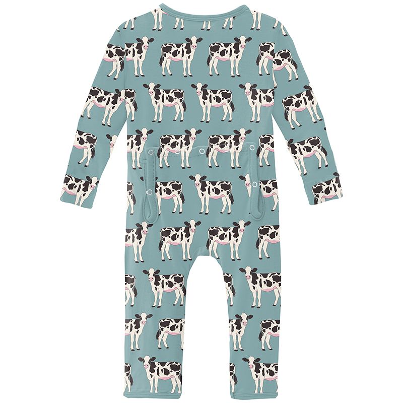 jade cows classic zipper coverall