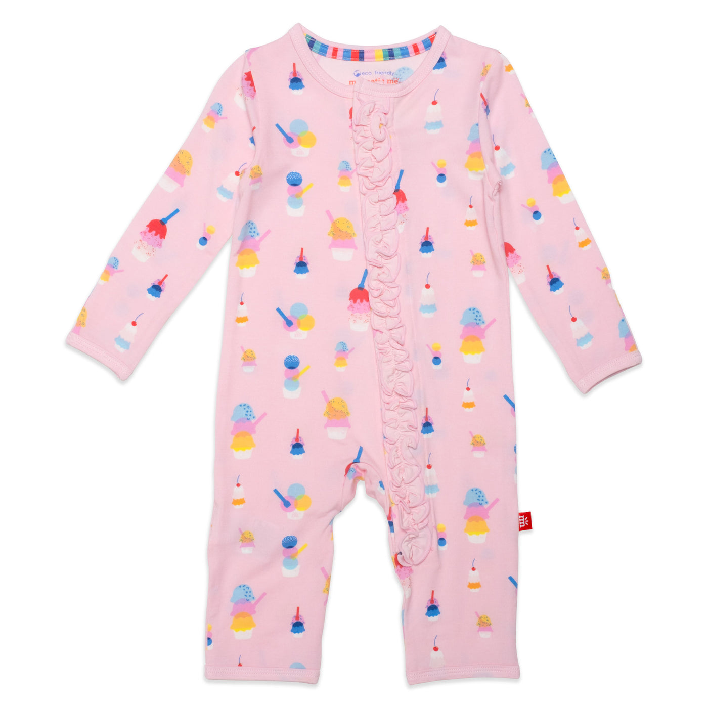 magnetic me pink sunday funday coverall