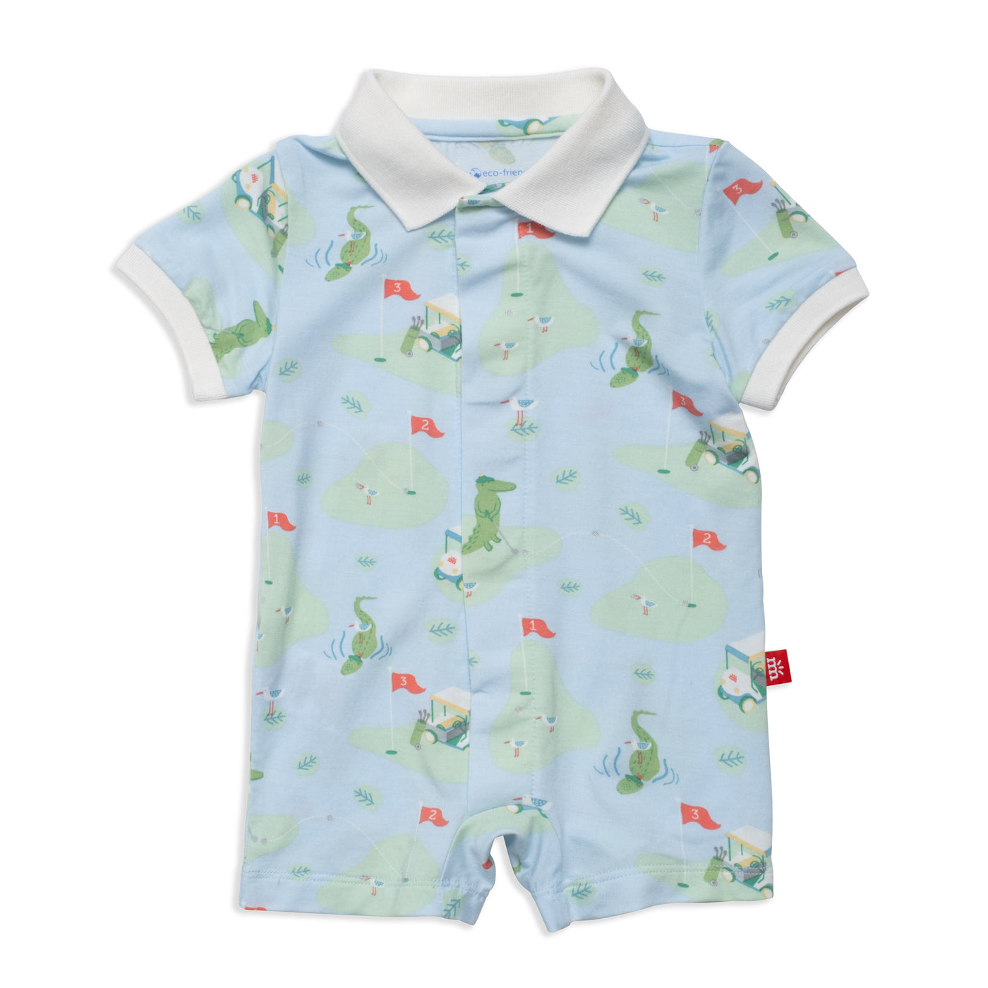 magnetic me a putt above polo romper