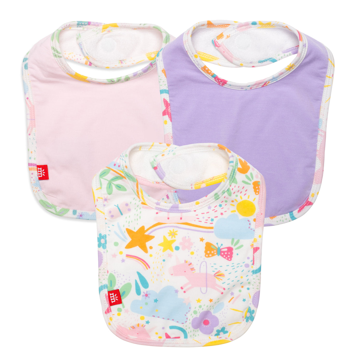 sunny day vibes 3 pack bibs