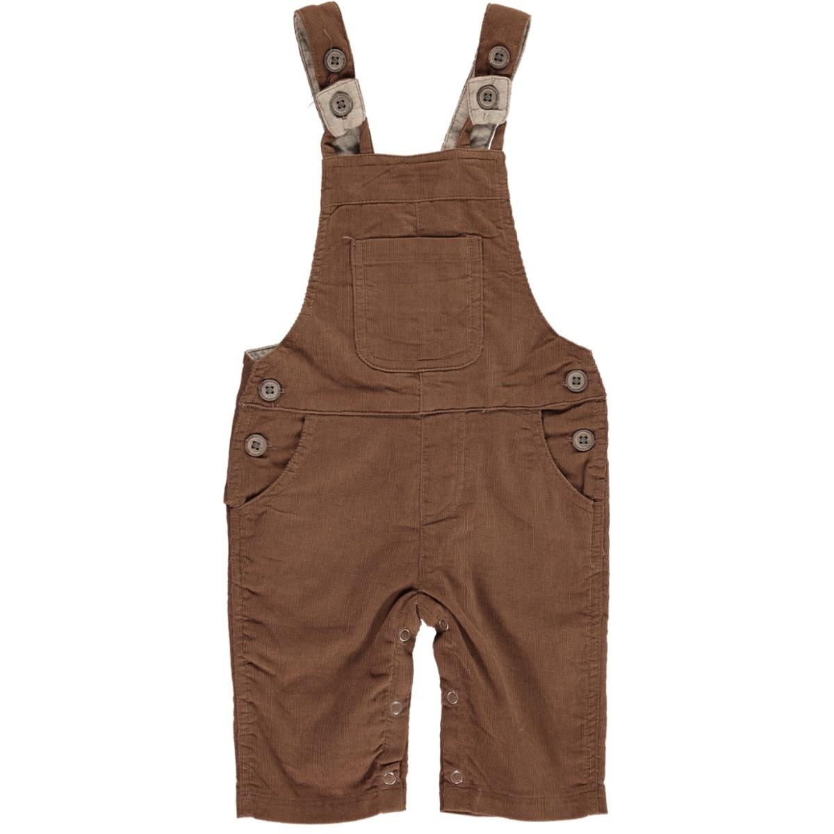 harrison brown cord overalls