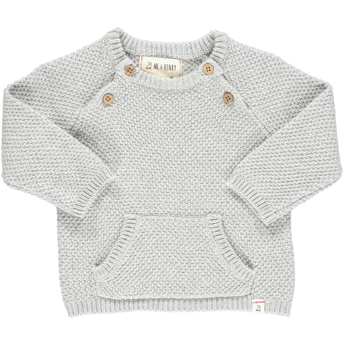 morrison grey baby sweater
