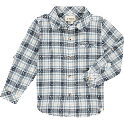 atwood gray woven shirt