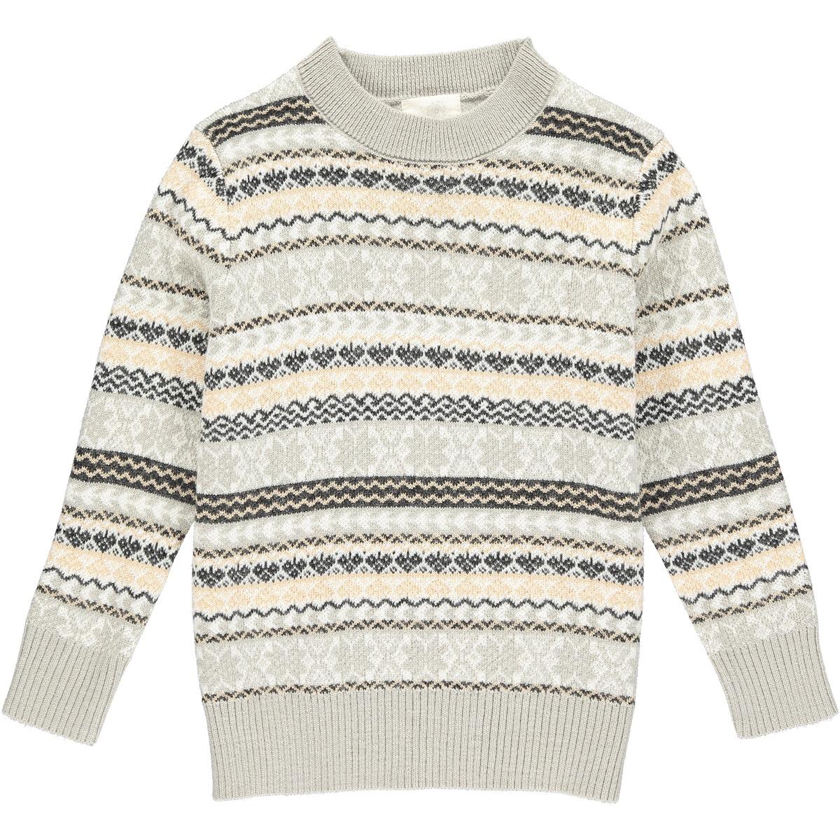 osolo grey/beige sweater