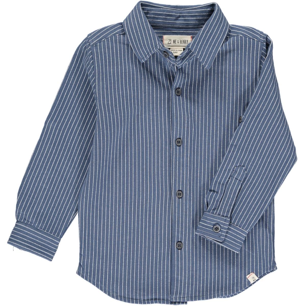 columbia blue stripe jersie shirt