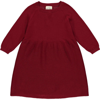 mimi burgundy sweater dress