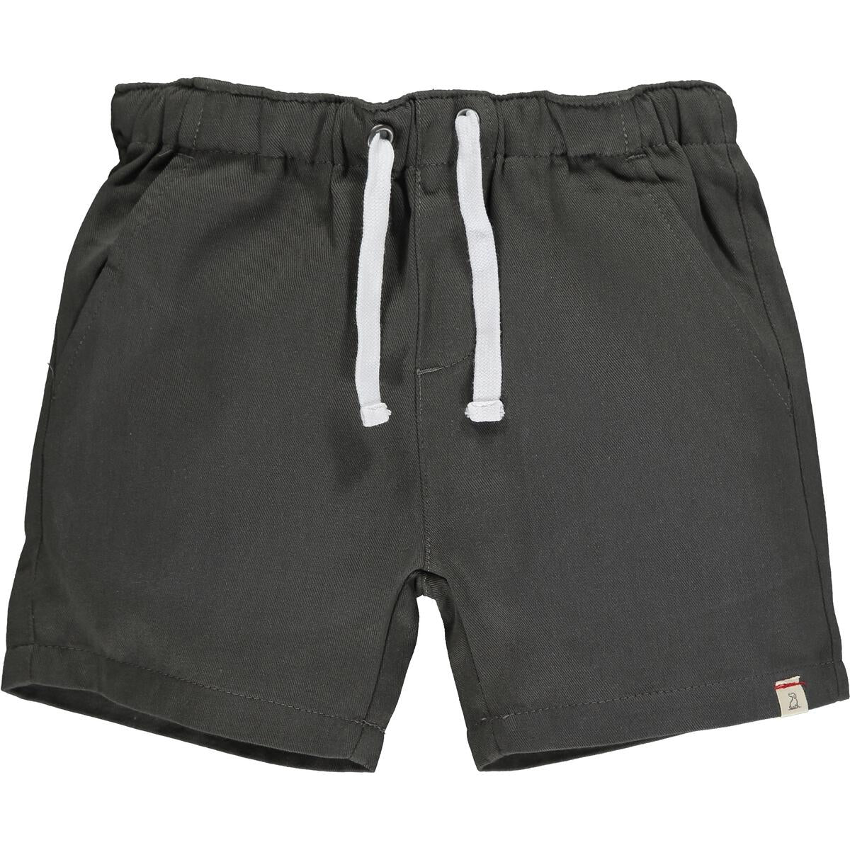 grey hugo twill shorts