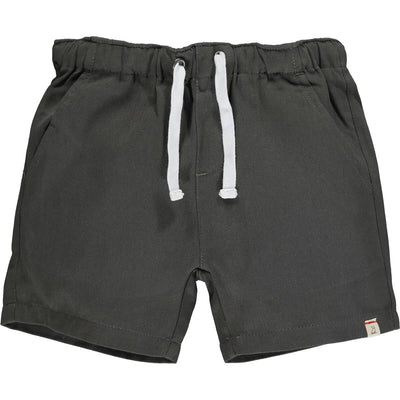 grey hugo twill shorts