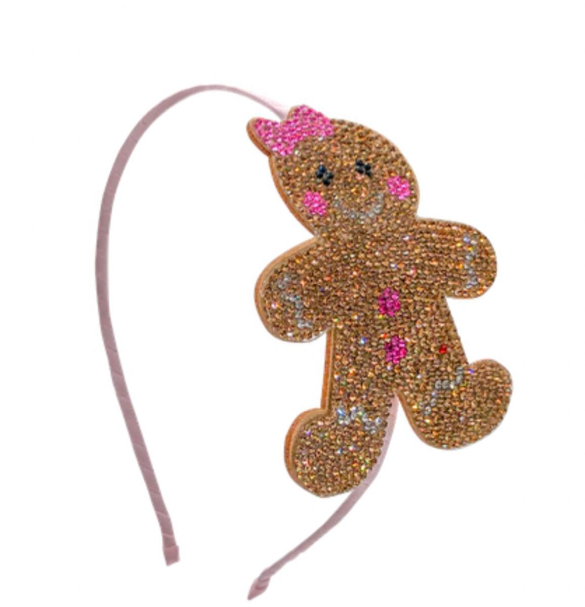 pink gingerbread headband