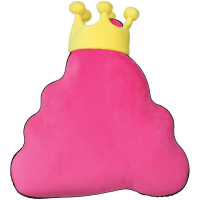 KING POOP SCENTED EMBROIDERED PILLOW