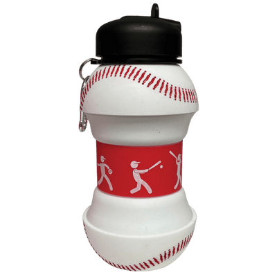 baseball collapsible water bottle