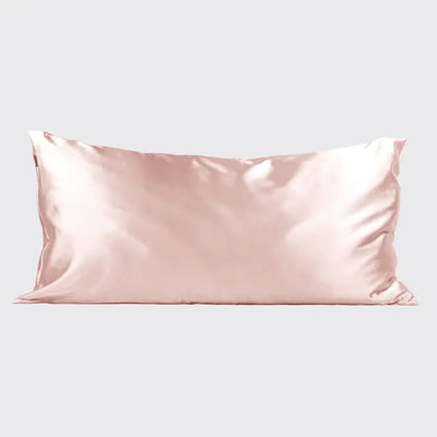 blush king satin pillow case