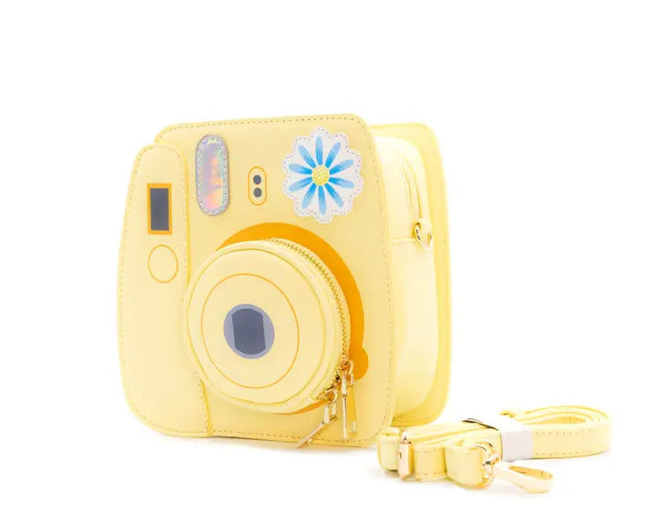 oh snap! yellow camera bag