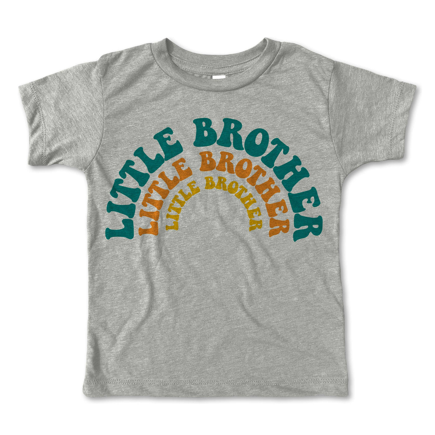 Little Brother heather stone Tees