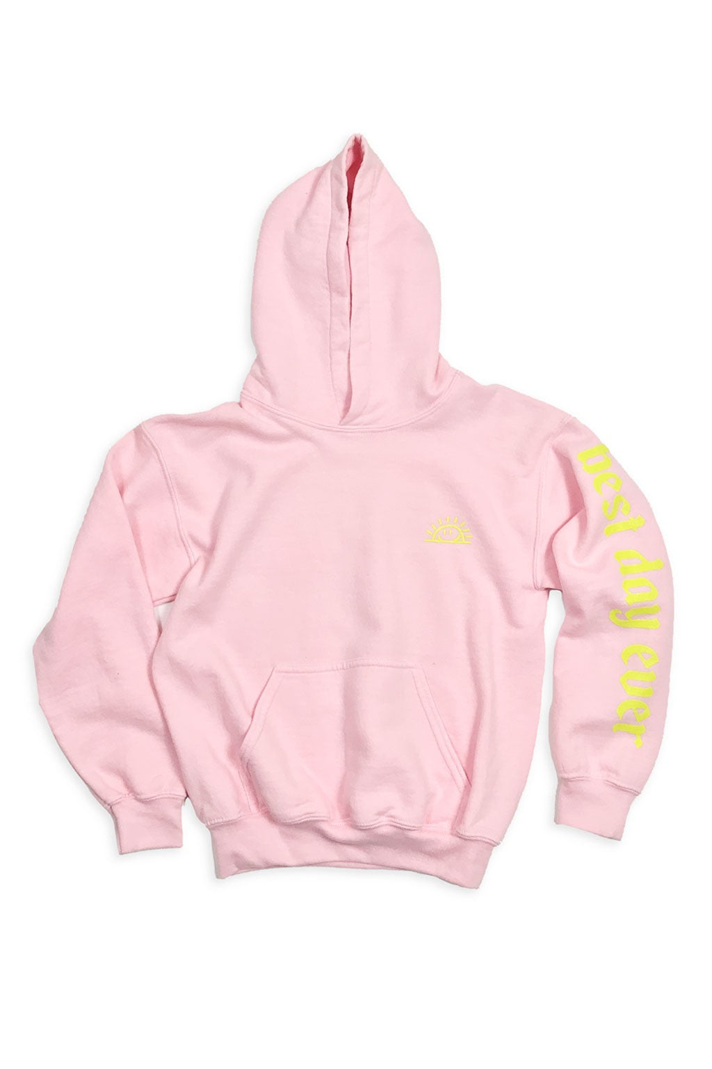 WASHED PINK BEST DAY EVER HOODIE