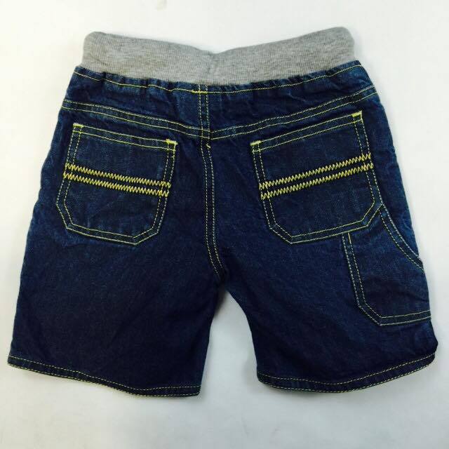 WES AND WILLY RIBBED WAIST SHORT LITTLE BOY