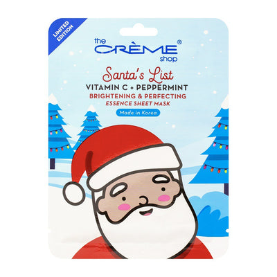 santa sheet mask