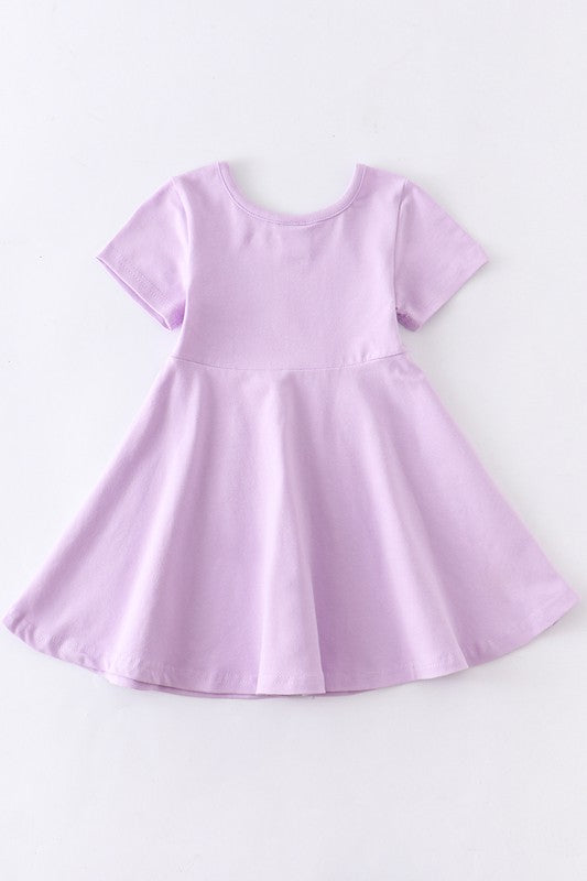 lavender twirl dress