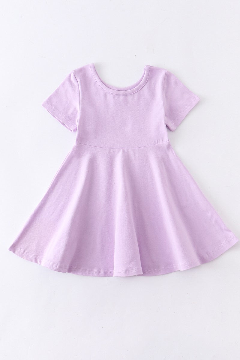 lavender twirl dress