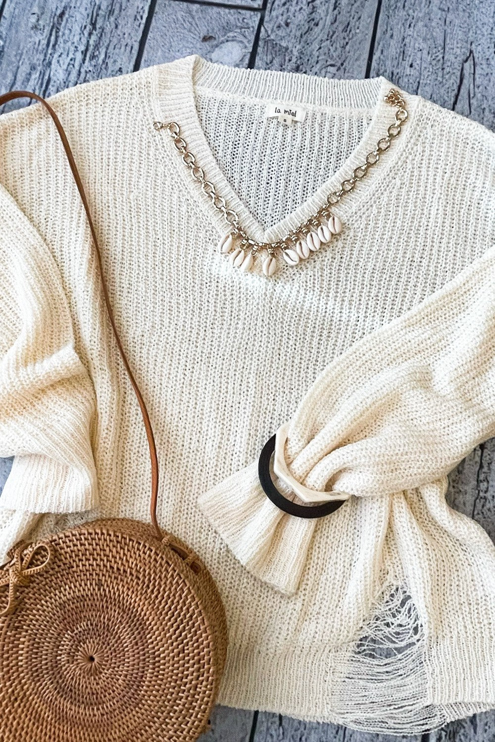 ivory melly sweater