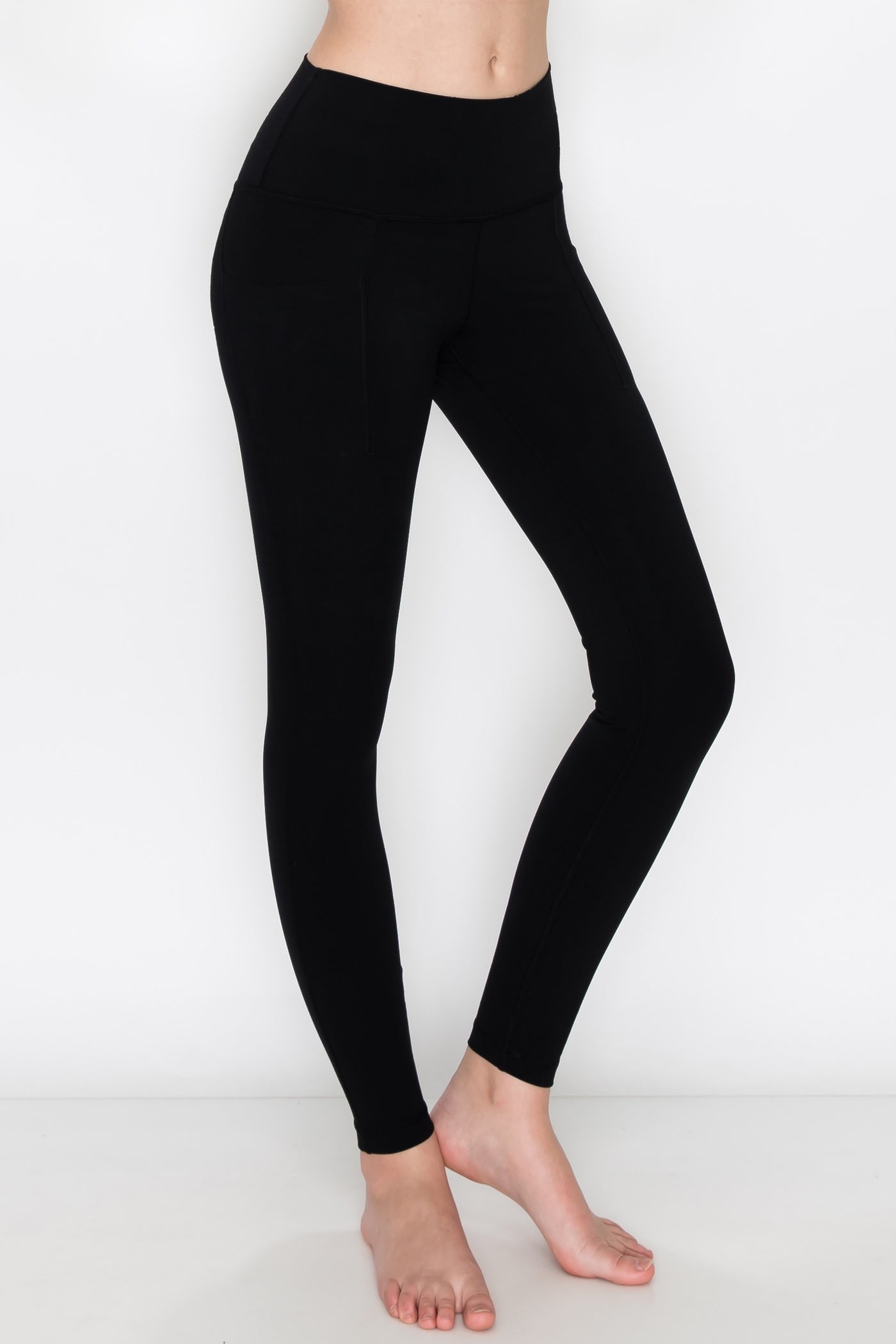 cool touch athletic leggings w/ pockets