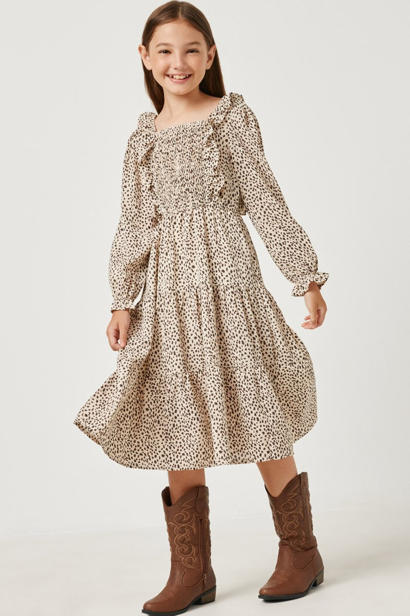 jocelyn tan abstract dotted dress