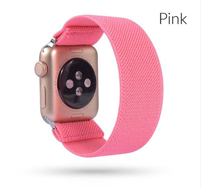 elastic apple watch bands