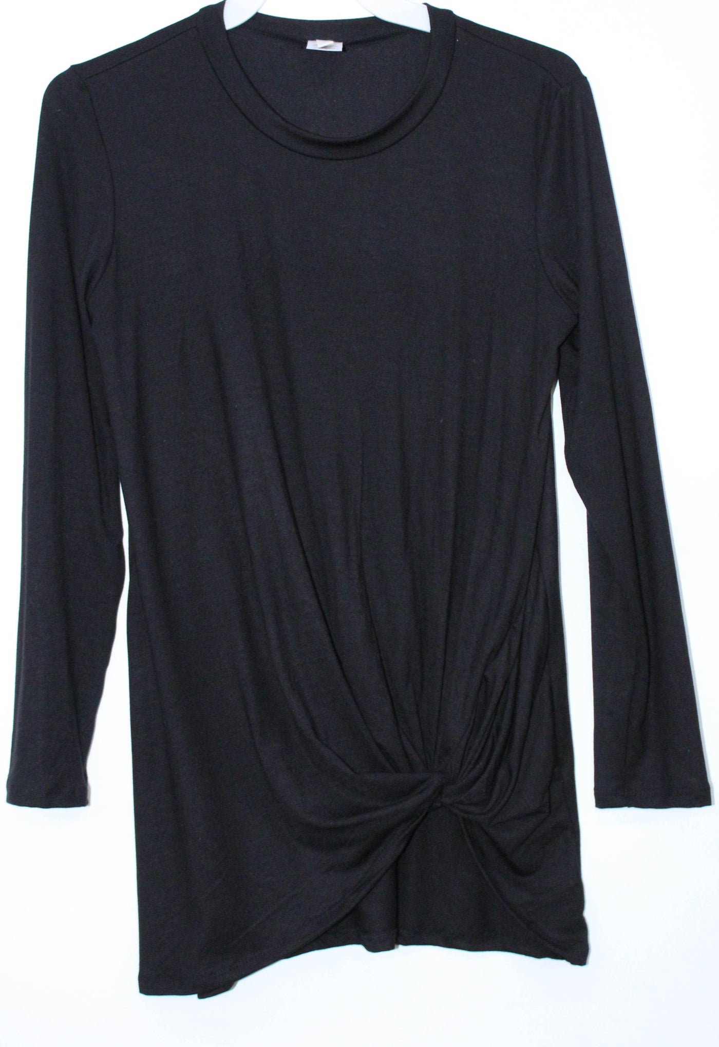 black knotted tunic