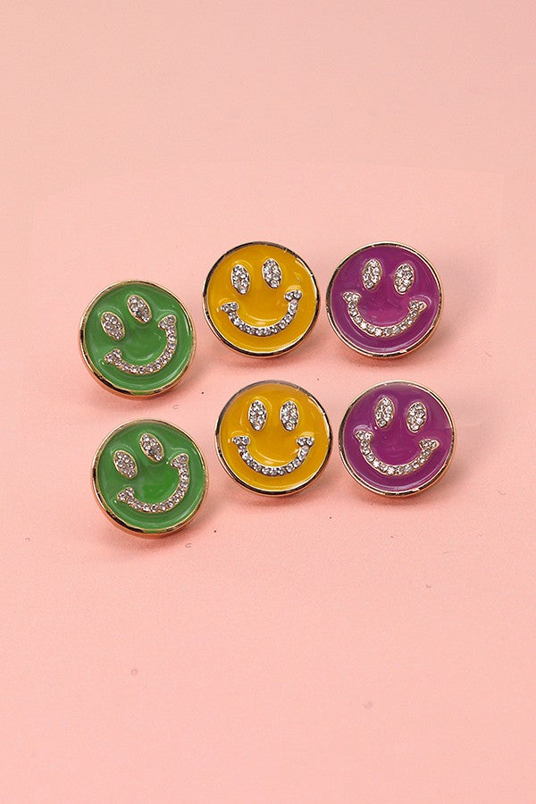 smiles from ear to ear earrings