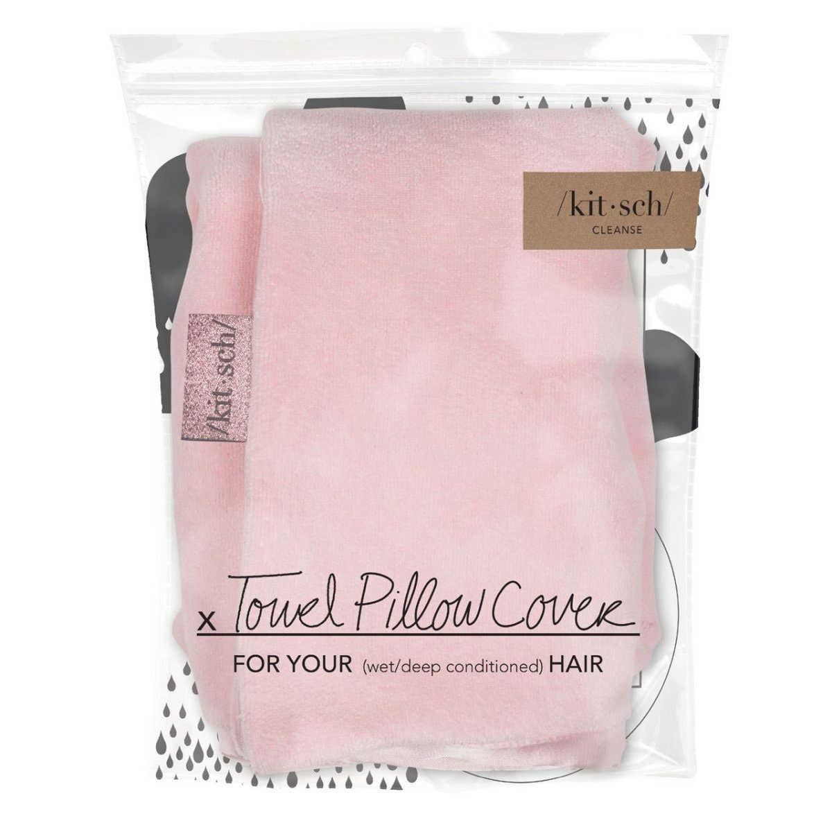 Towel Pillow Cover - Blush